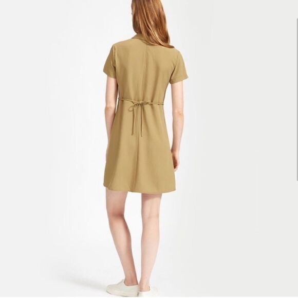 NWT Everlane The Japanese GoWeave Notch Shirt Dress Size 4 - Picture 4 of 5